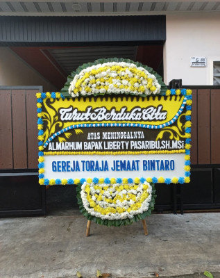 Papan Bunga Duka di Remboken